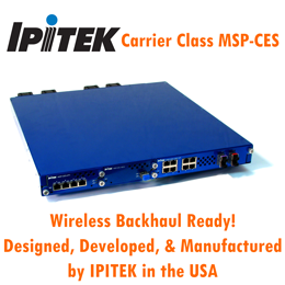 MSP-CES Circuit Emulation Service over Optical Ethernet